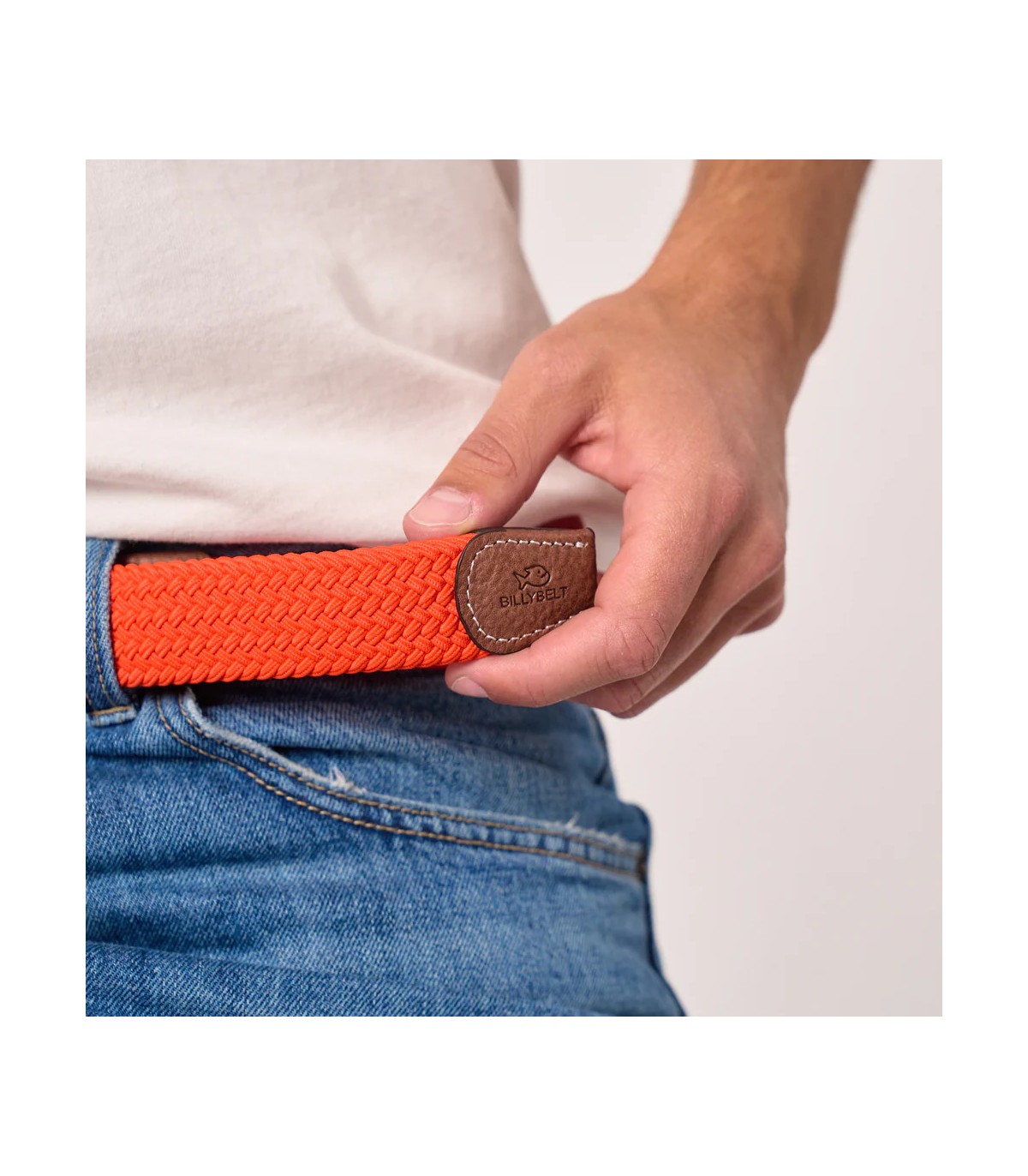 Ceinture billy belt orange ercolano