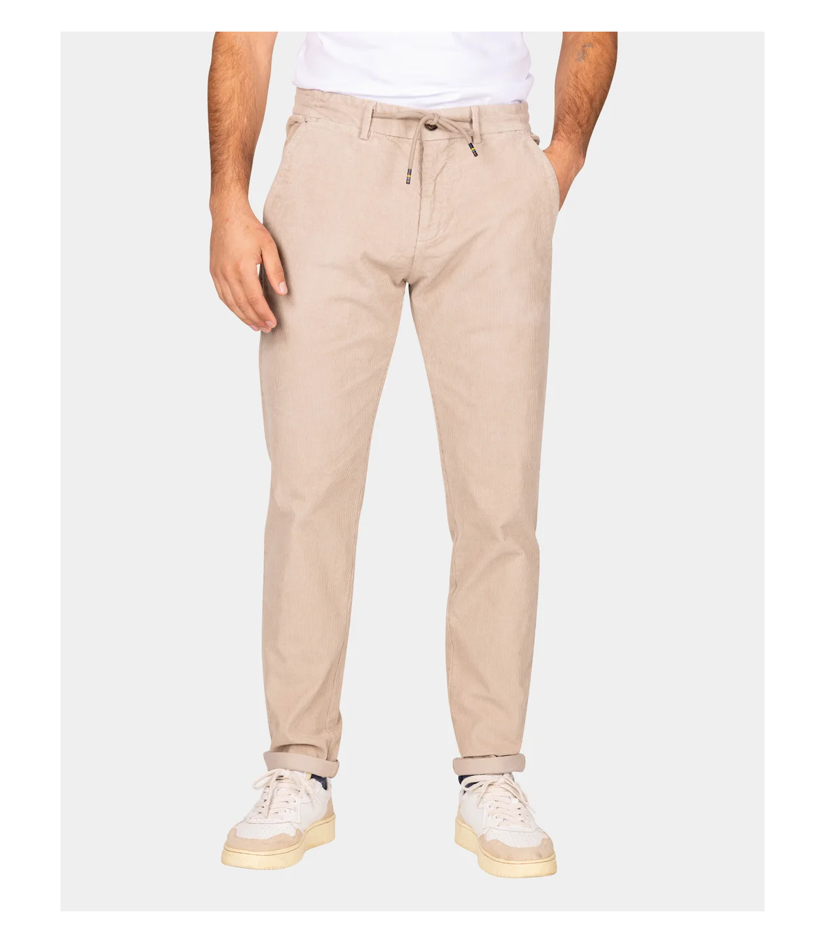 Pantalon chino nza 1101ecru