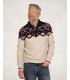 Pull col zippe nza 1015ecru