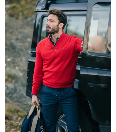Pull col chemine nza 1507red