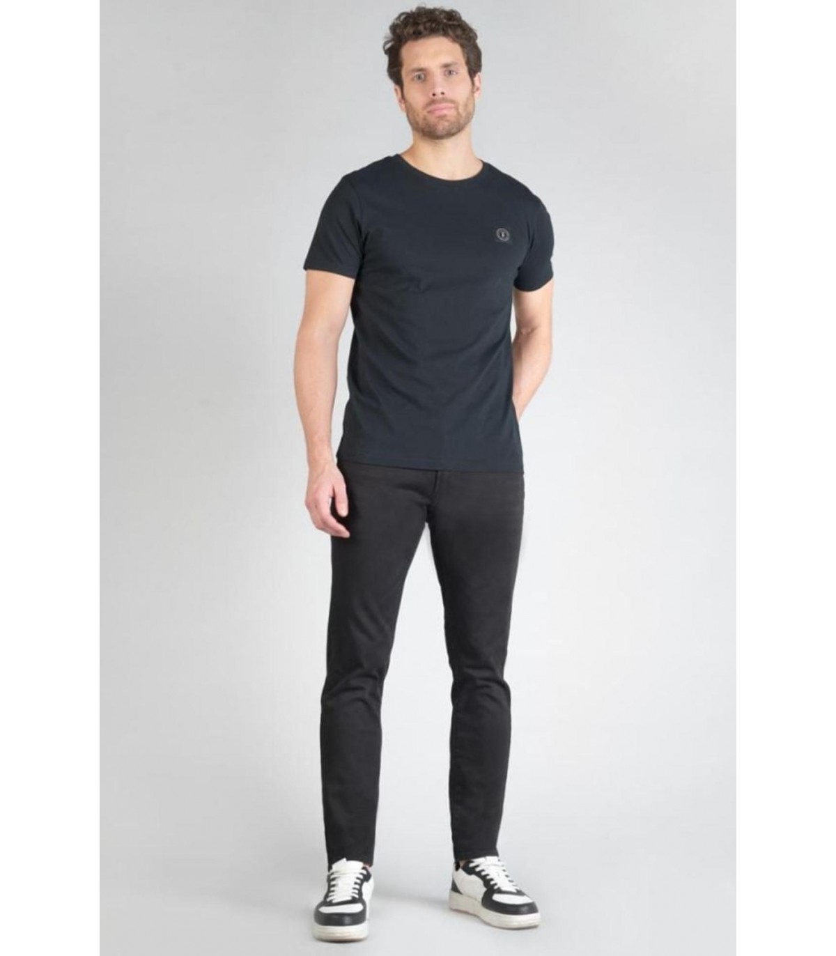 Pantalon jean tps cerises 0001black