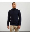 Pull Col zippe Eden Park