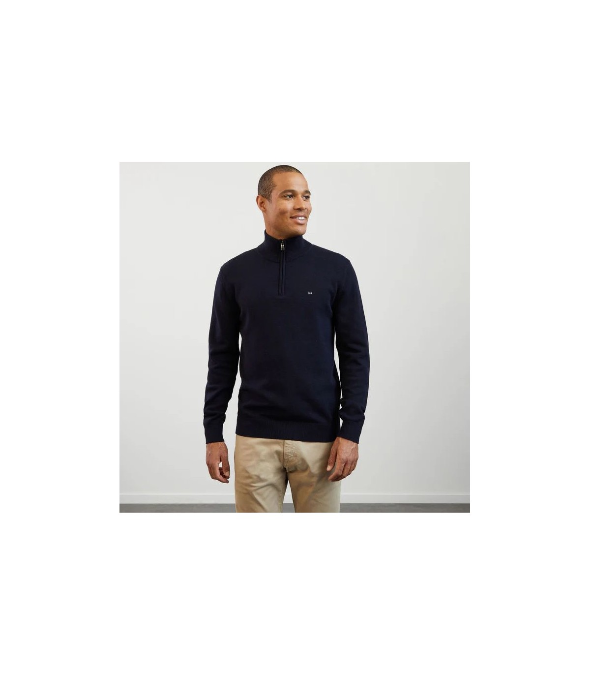 Pull col zippe eden park blfmarine