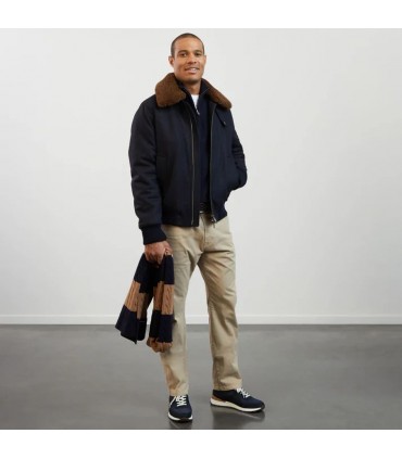 Pull col zippe eden park blfmarine