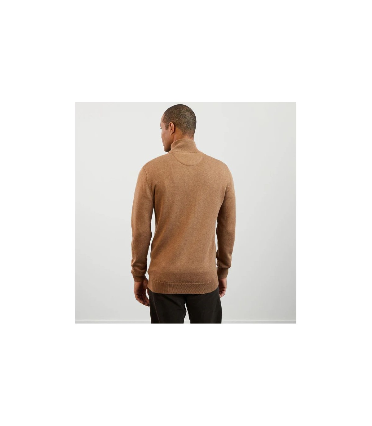 Pull col zippe eden park mam5tabac