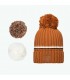 Bonnet cabaia brown