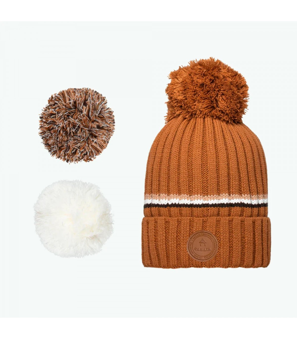 Bonnet cabaia brown
