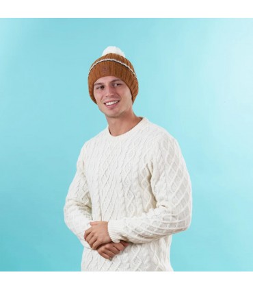 Bonnet cabaia brown