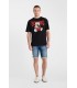 Tee shirt mc tps cerises 0001black