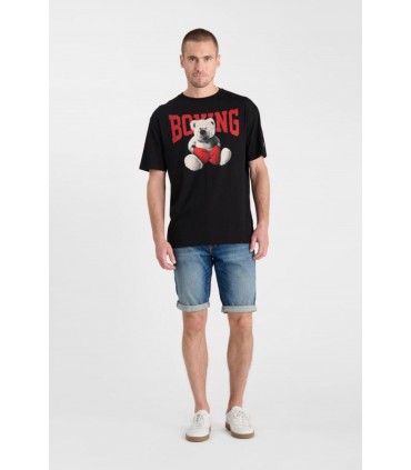 Tee shirt mc tps cerises 0001black