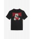 Tee shirt mc tps cerises 0001black