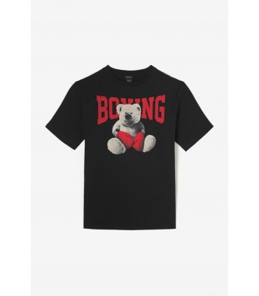 Tee shirt mc tps cerises 0001black