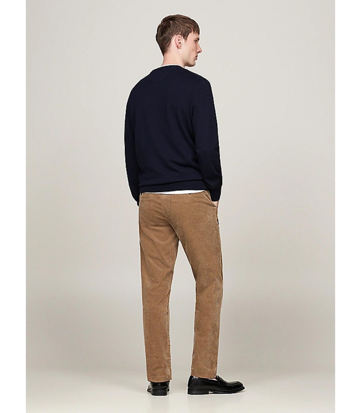 Pull col rond tommy menswear dw5desertsky