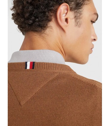 Pull col rond tommy menswear gwjdesertkaki