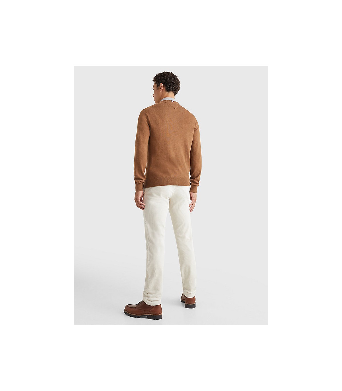 Pull col rond tommy menswear gwjdesertkaki