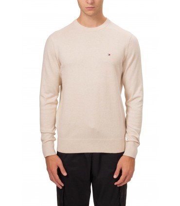 Pull col rond tommy menswear hgfoatmilk