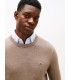 Pull col rond tommy menswear hi3taupe