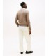 Pull col rond tommy menswear hi3taupe