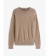 Pull col rond tommy menswear hi3taupe
