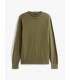 Pull col rond tommy menswear mt1huntsmangreen