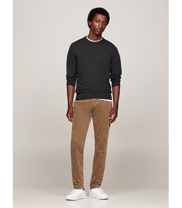 Pull col rond tommy menswear p92darkgrey