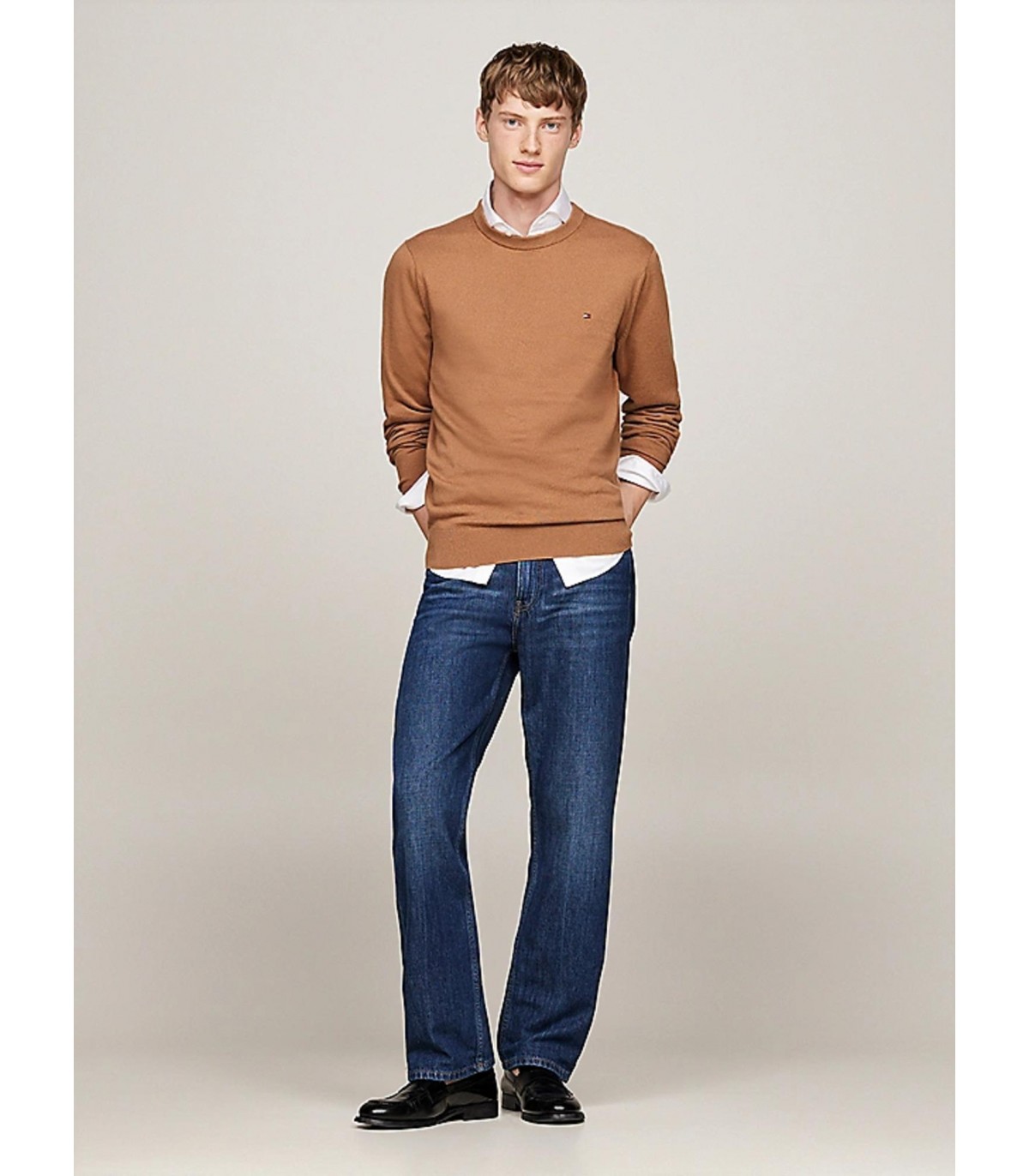 Pull col rond tommy menswear rbcsafari