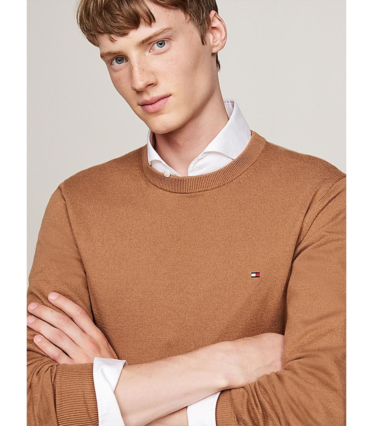 Pull col rond tommy menswear rbcsafari