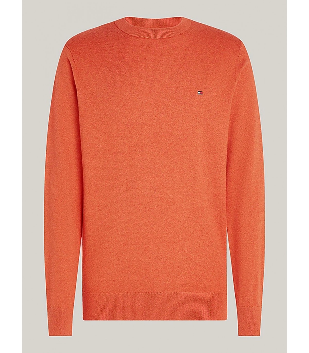 Pull col rond tommy menswear sm5orange