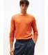 Pull col rond tommy menswear smqorange