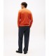Pull col rond tommy menswear smqorange