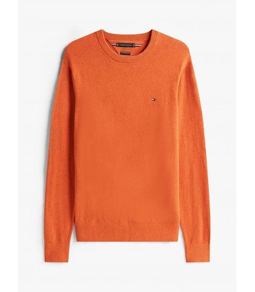 Pull col rond tommy menswear smqorange