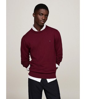 Pull col rond tommy menswear vlprouge