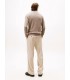 Pull col zippe tommy menswear hi3taupe
