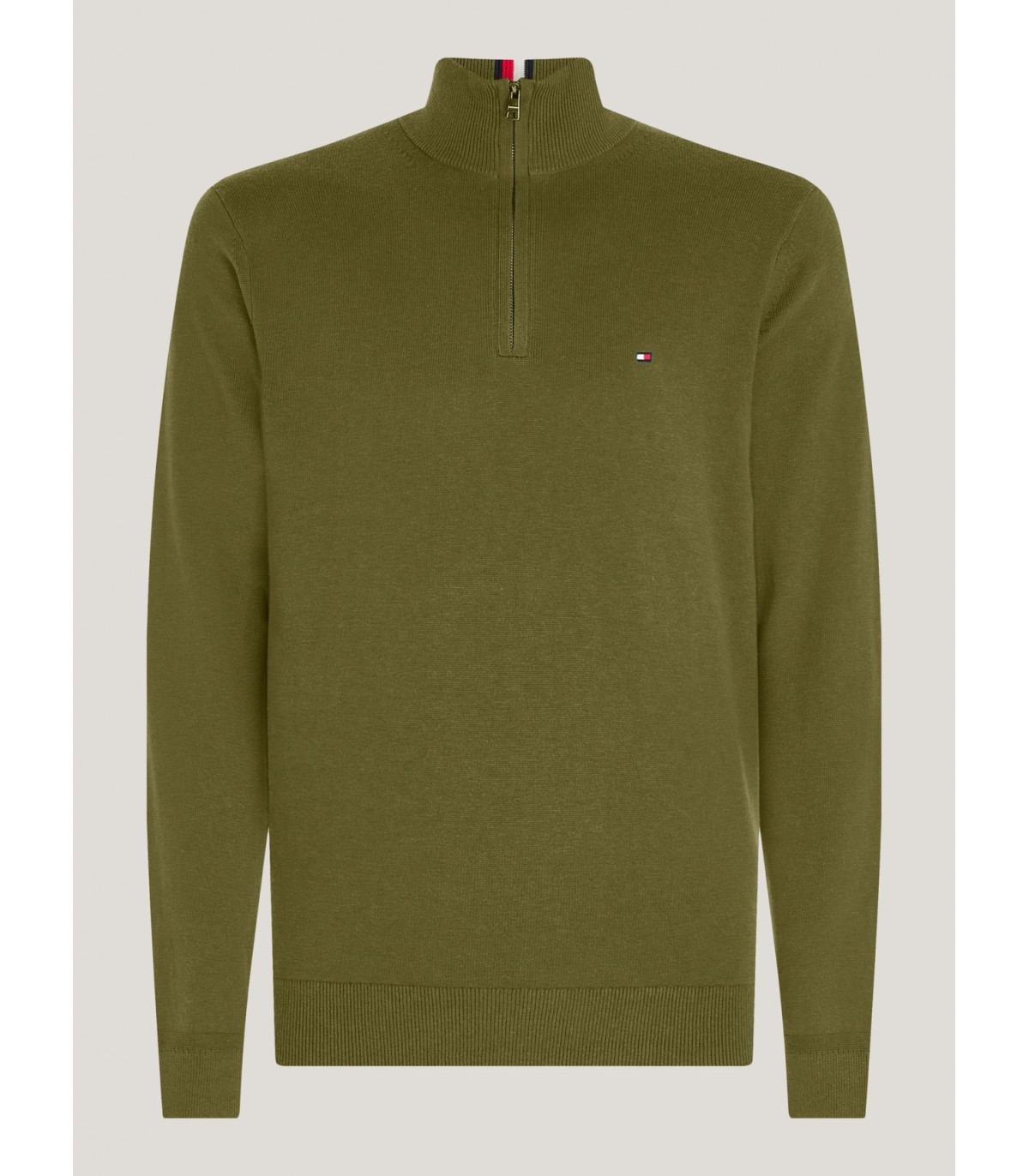 Pull col zippe tommy menswear ms2puttinggreen