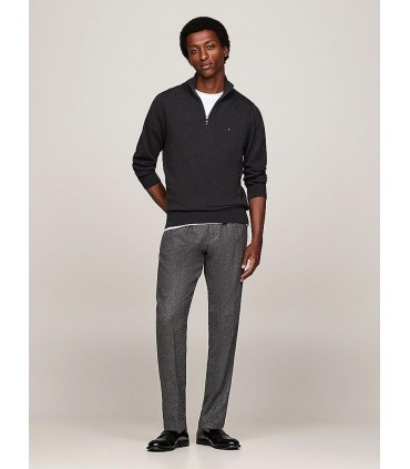 Pull col zippe tommy menswear p92anthra