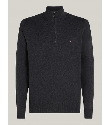 Pull col zippe tommy menswear p92anthra