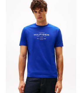Tee shirt mc tommy menswear d03wedgeblue