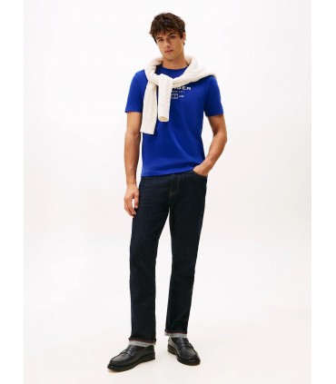 Tee shirt mc tommy menswear d03wedgeblue