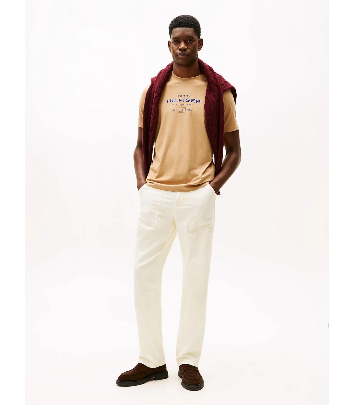 Tee shirt mc tommy menswear gv7timelesscamel