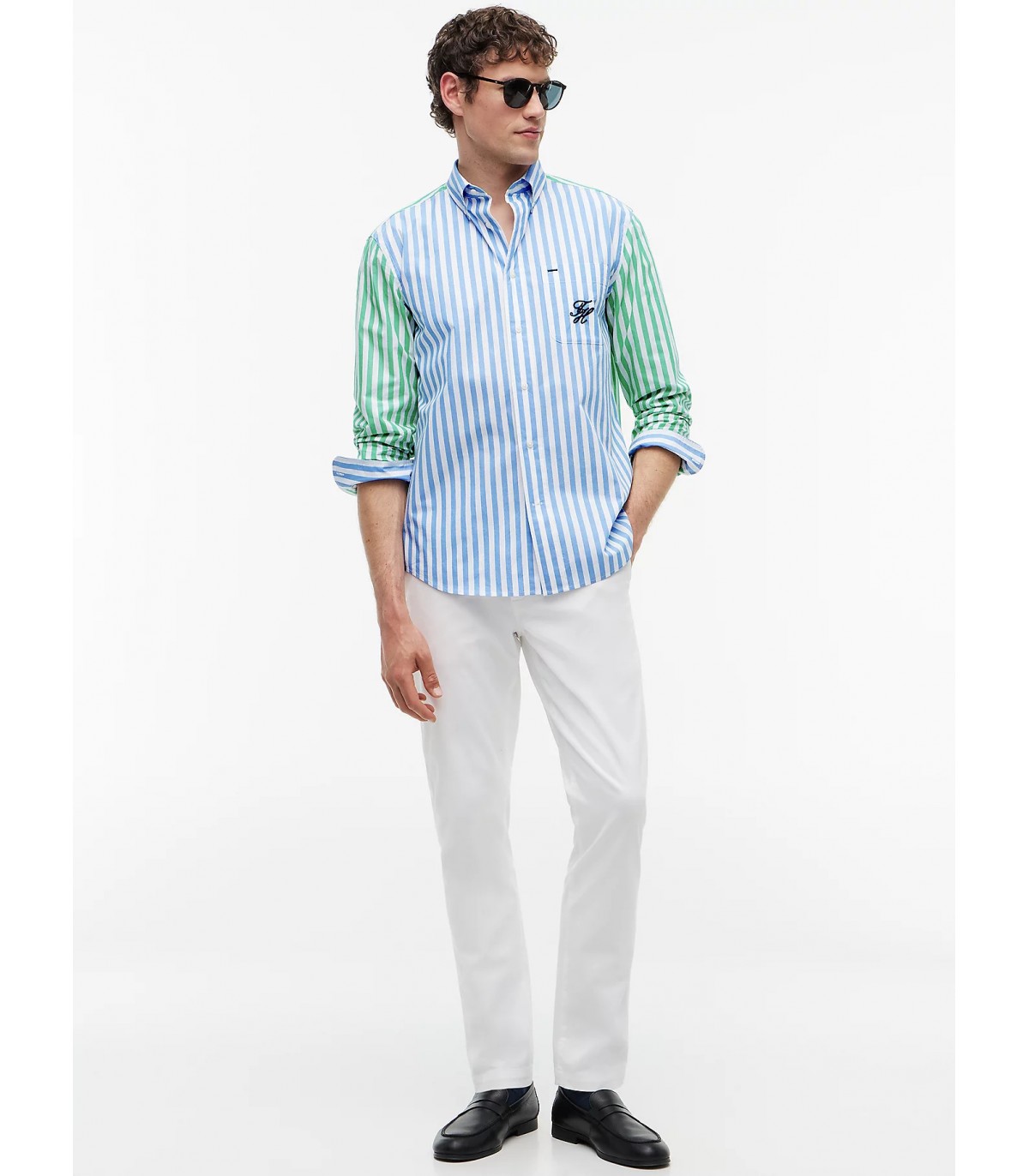 Chemise ml tommy menswear 0a4bluespell/stripe