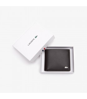Maroquinerie portefeuille lacoste 000noir