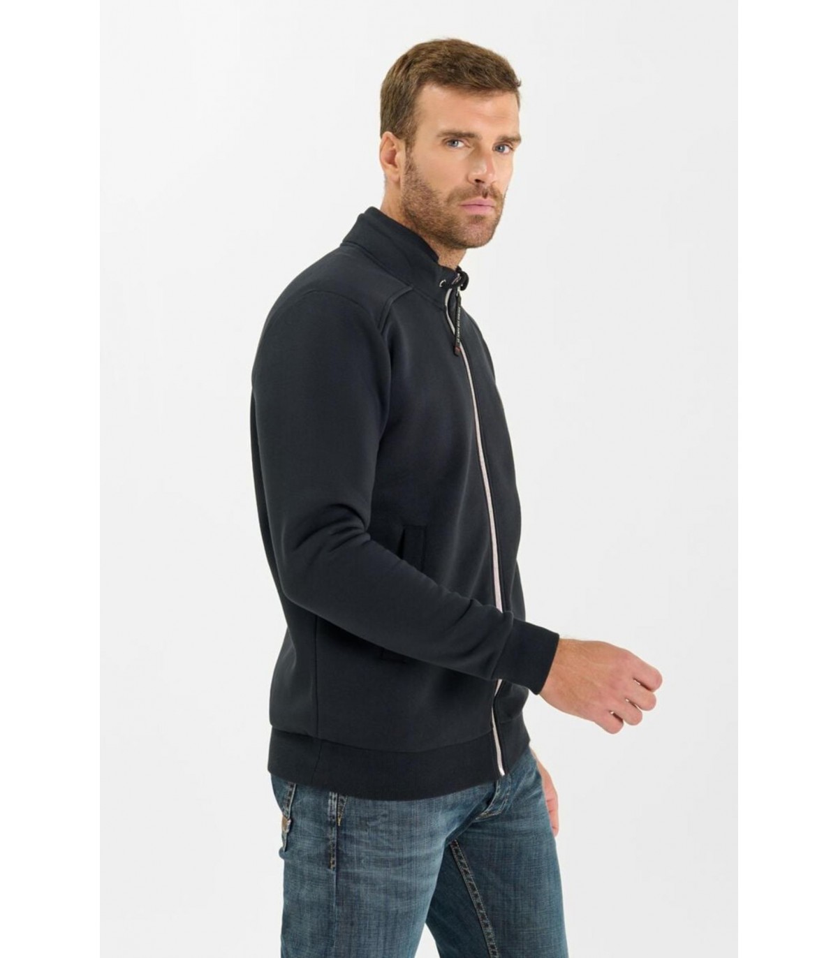 Sweat zippe tps cerises 0001black