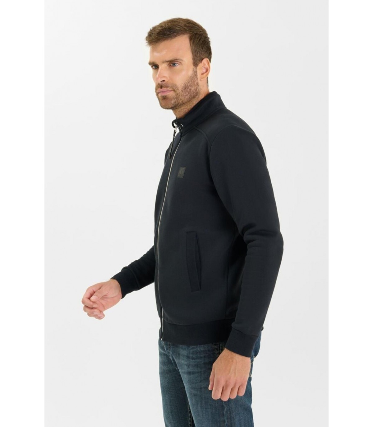Sweat zippe tps cerises 0001black