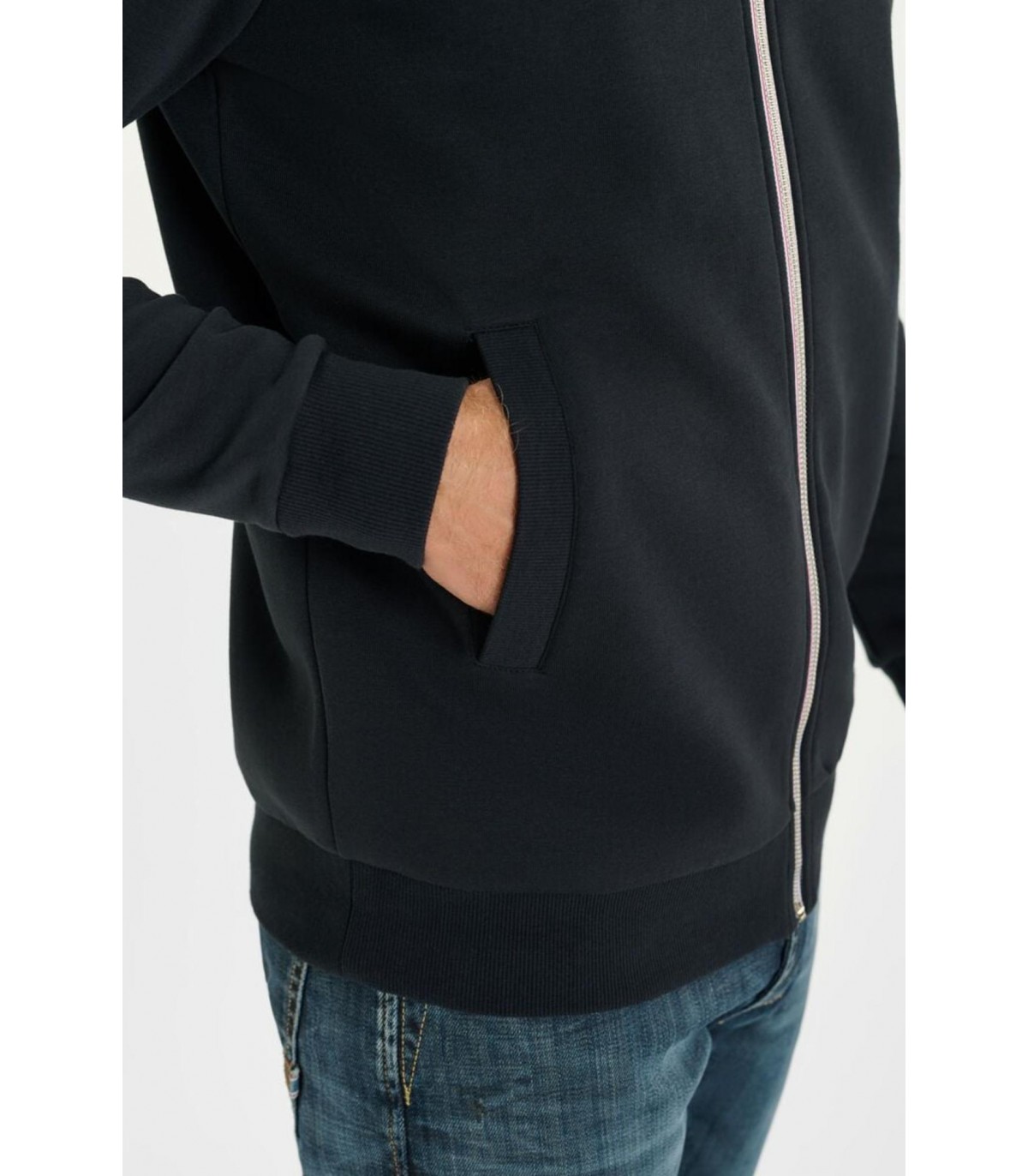 Sweat zippe tps cerises 0001black
