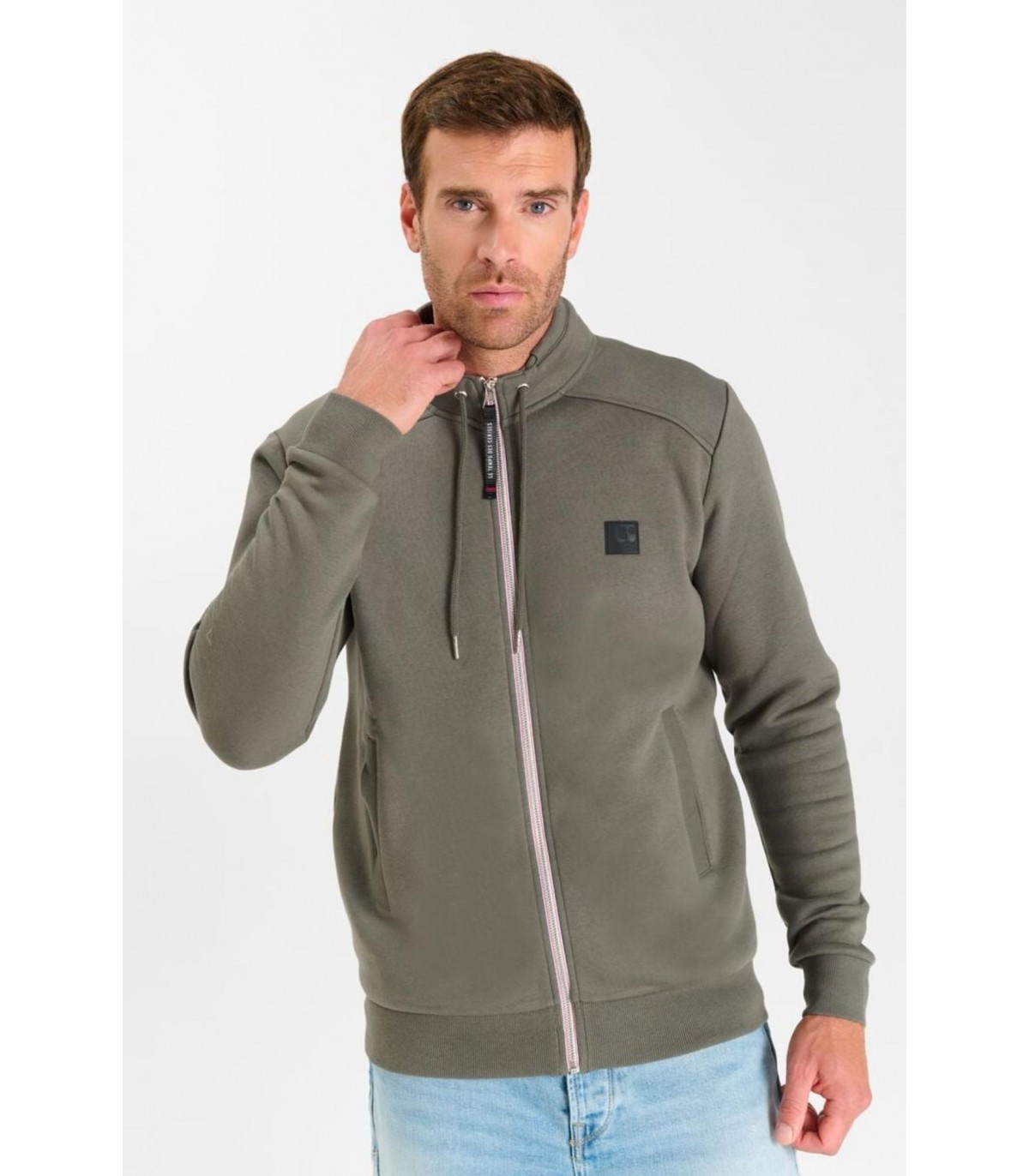 Sweat zippe tps cerises 9565dusty