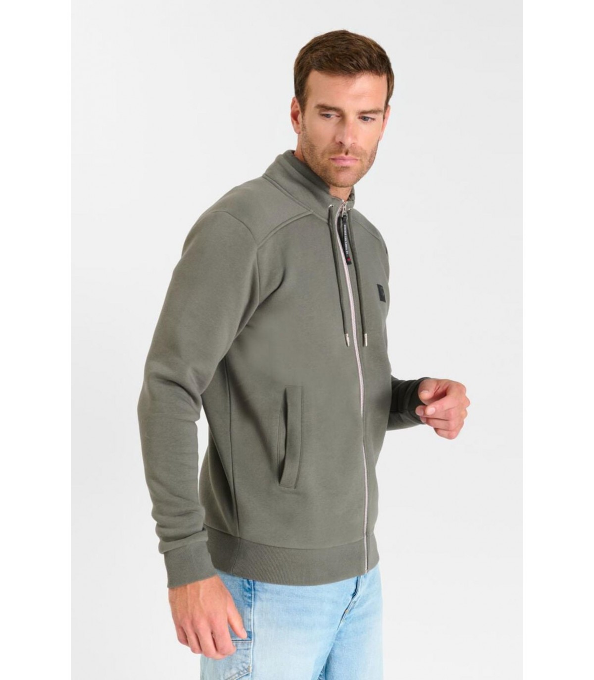 Sweat zippe tps cerises 9565dusty