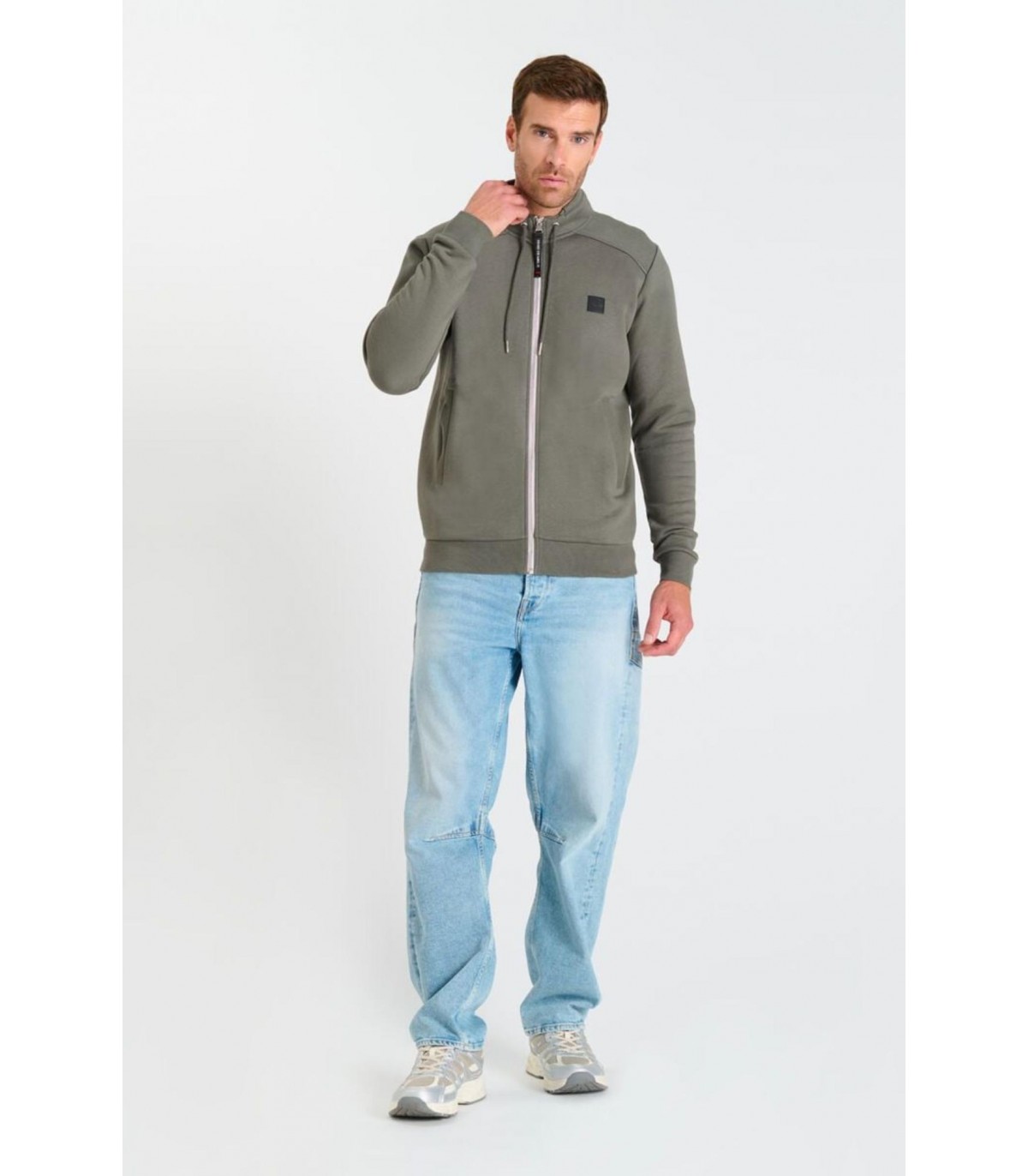 Sweat zippe tps cerises 9565dusty