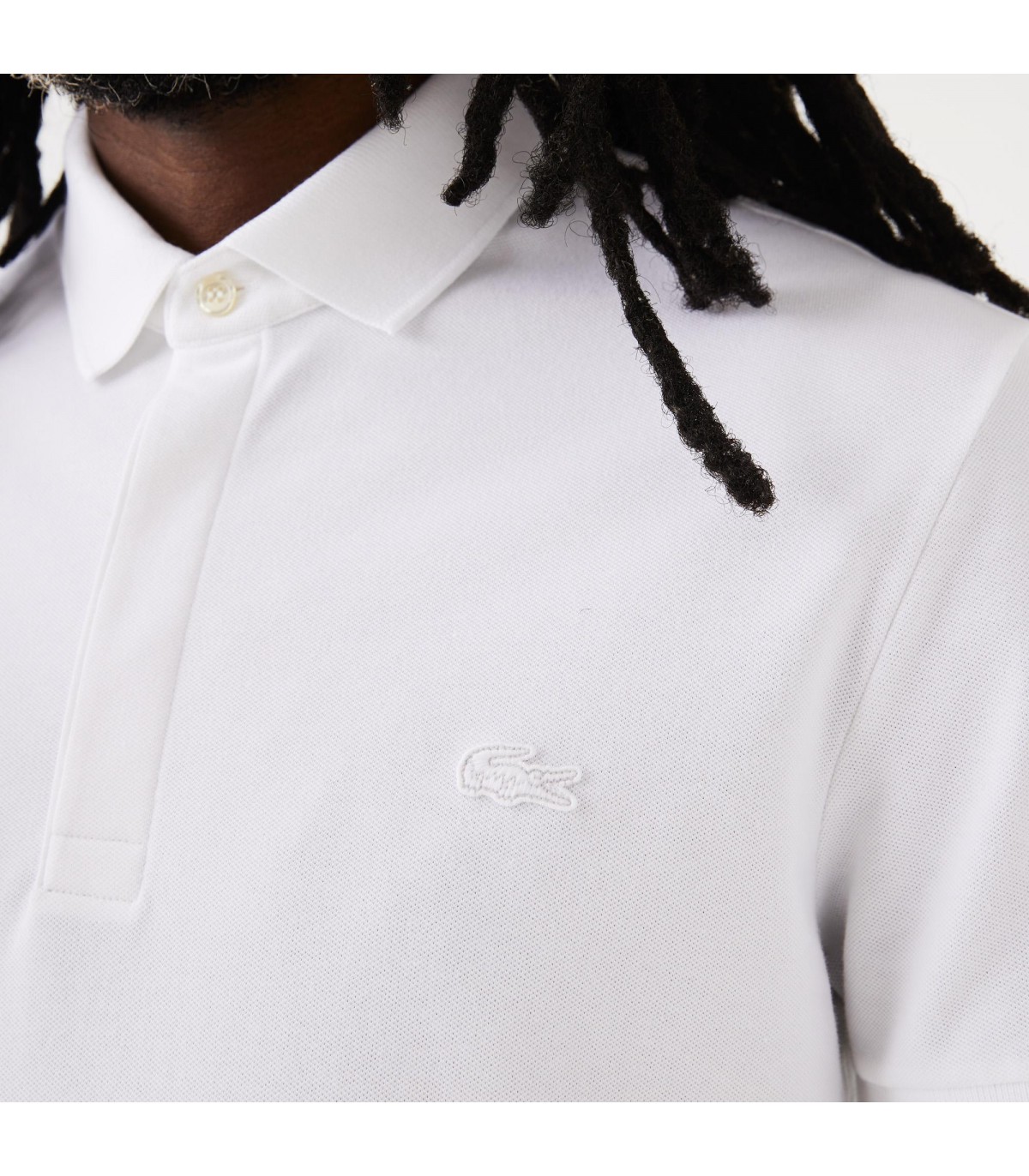 Polo mc lacoste 001blanc