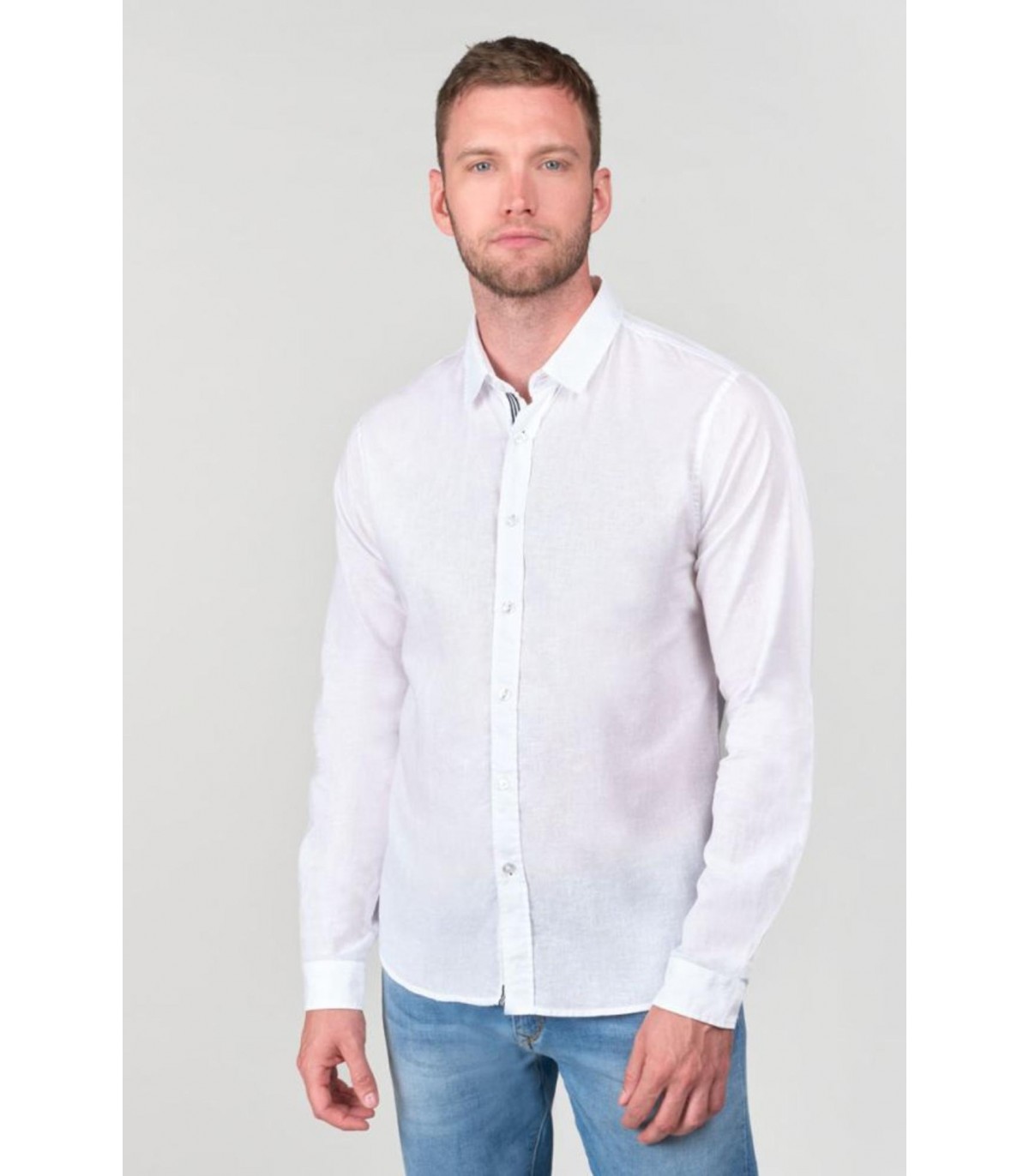 Chemise ml tps cerises 1001white