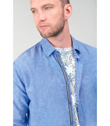 Chemise ml tps cerises 3001blue